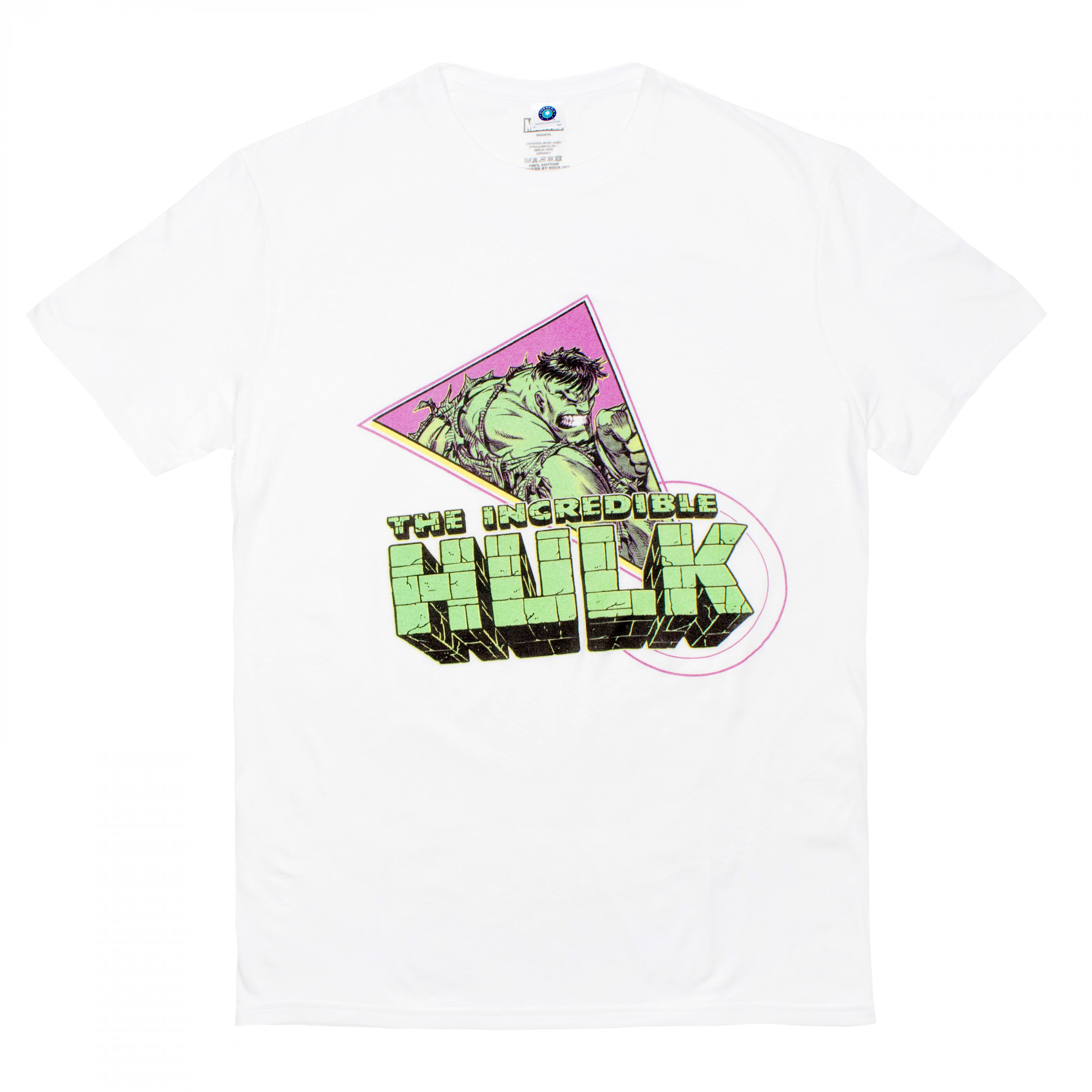 The Incredible Hulk '90s Retro Comic Logo T-Shirt